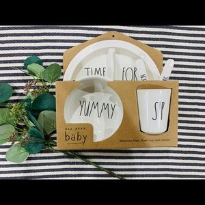 SOLD Rae Dunn Baby Melamine Plate Bowl Set